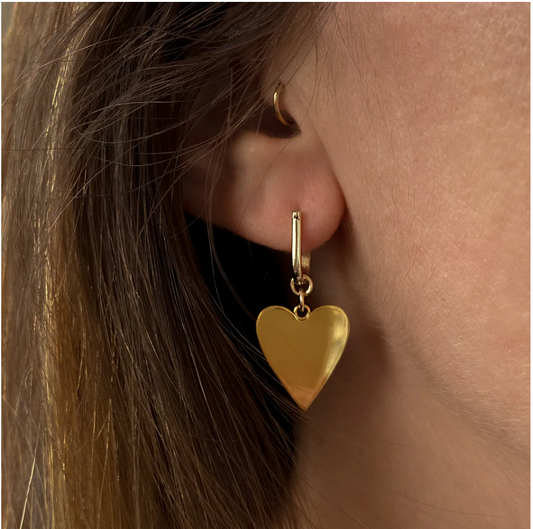 Thatch: Amaya Heart Earrings