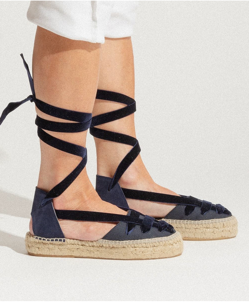 GUANABANA: VELVET STRAP VALENCIANAS