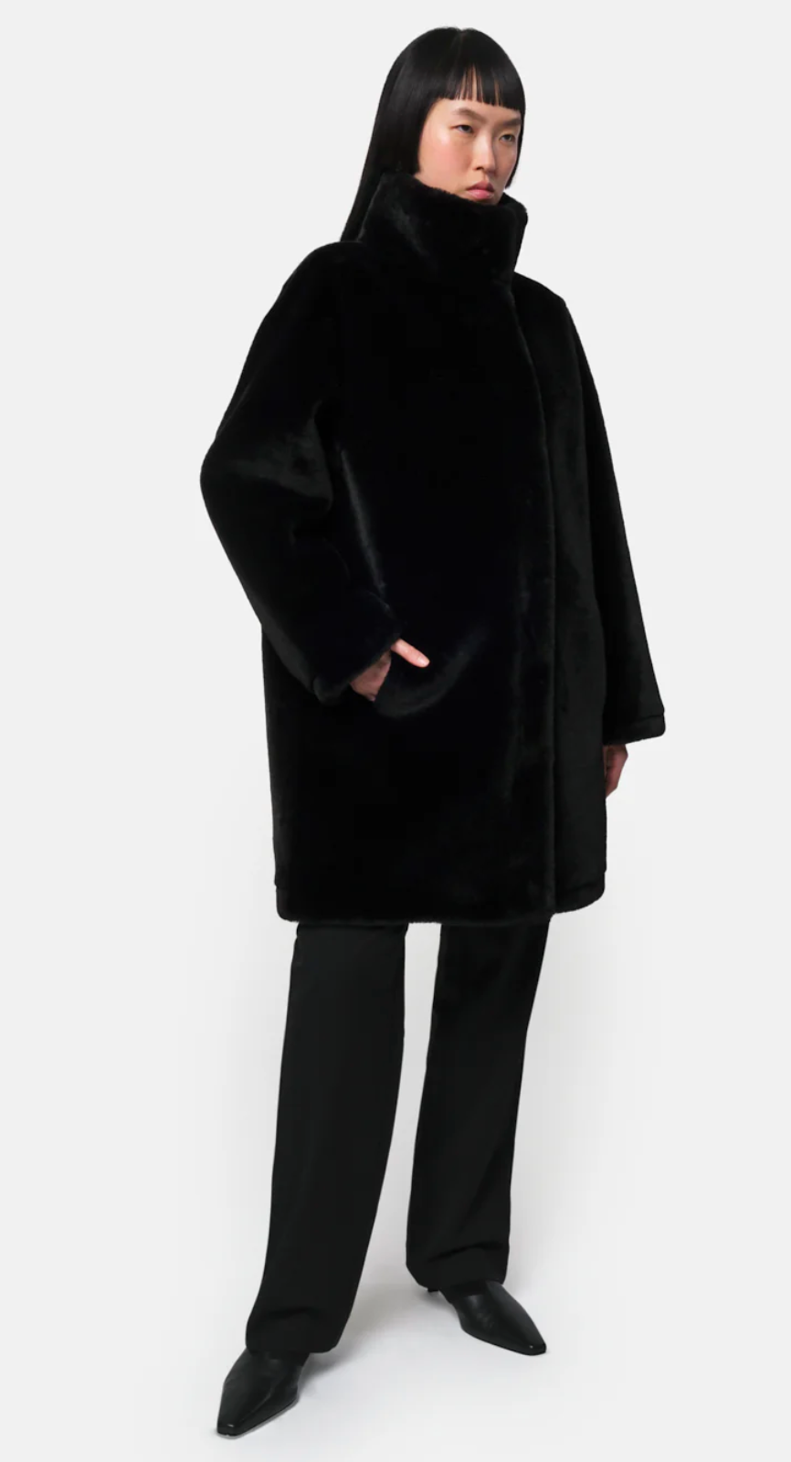 APPARIS: ESPRESSO BLAIR COAT