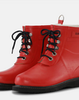 Ilse Jacobsen: Short Lace Up Rubber Boots