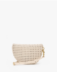 Clare V: Petite Fanny in Cream Rattan