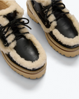 TOP VIEW FREDA_SALVADOR_DAKOTA_SHEARLING_BLACK CALF