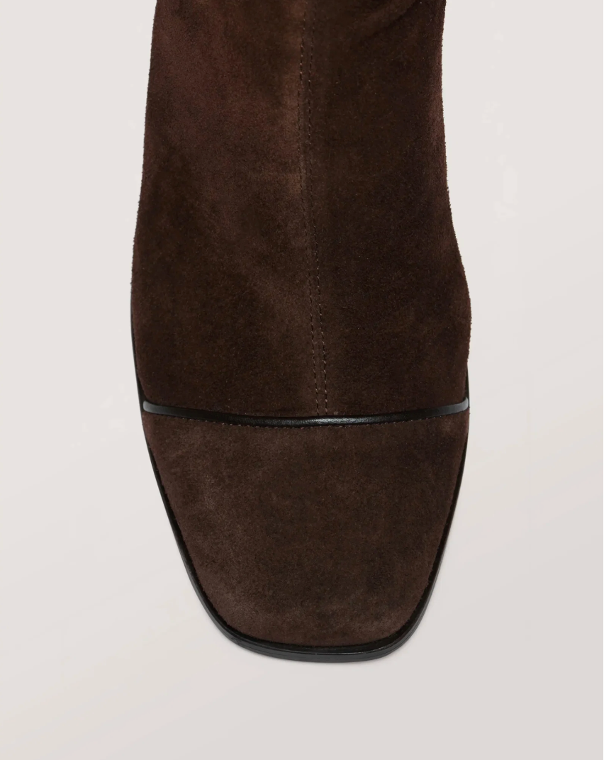 Toe Box for NOMASEI Whisper Over the Knee Camoscio Brown Boot