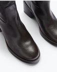 Toe Box of Freda Salvador Nan Boot in Classic Redwood Buffalo 