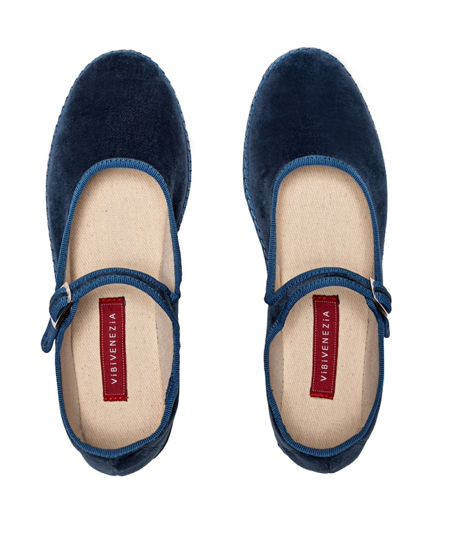 VIBI VENEZIA BLUE MARY JANE