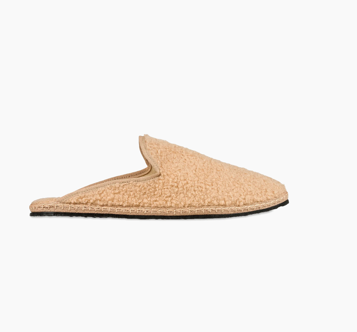 VIBI VENEZIA SABOT BOUCLE SLIPPERS 