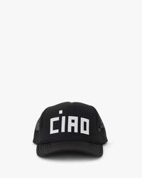 black ciao hat