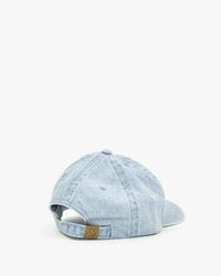 clare v denim baseball hat