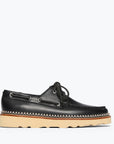freda salvador collins lug black loafer 