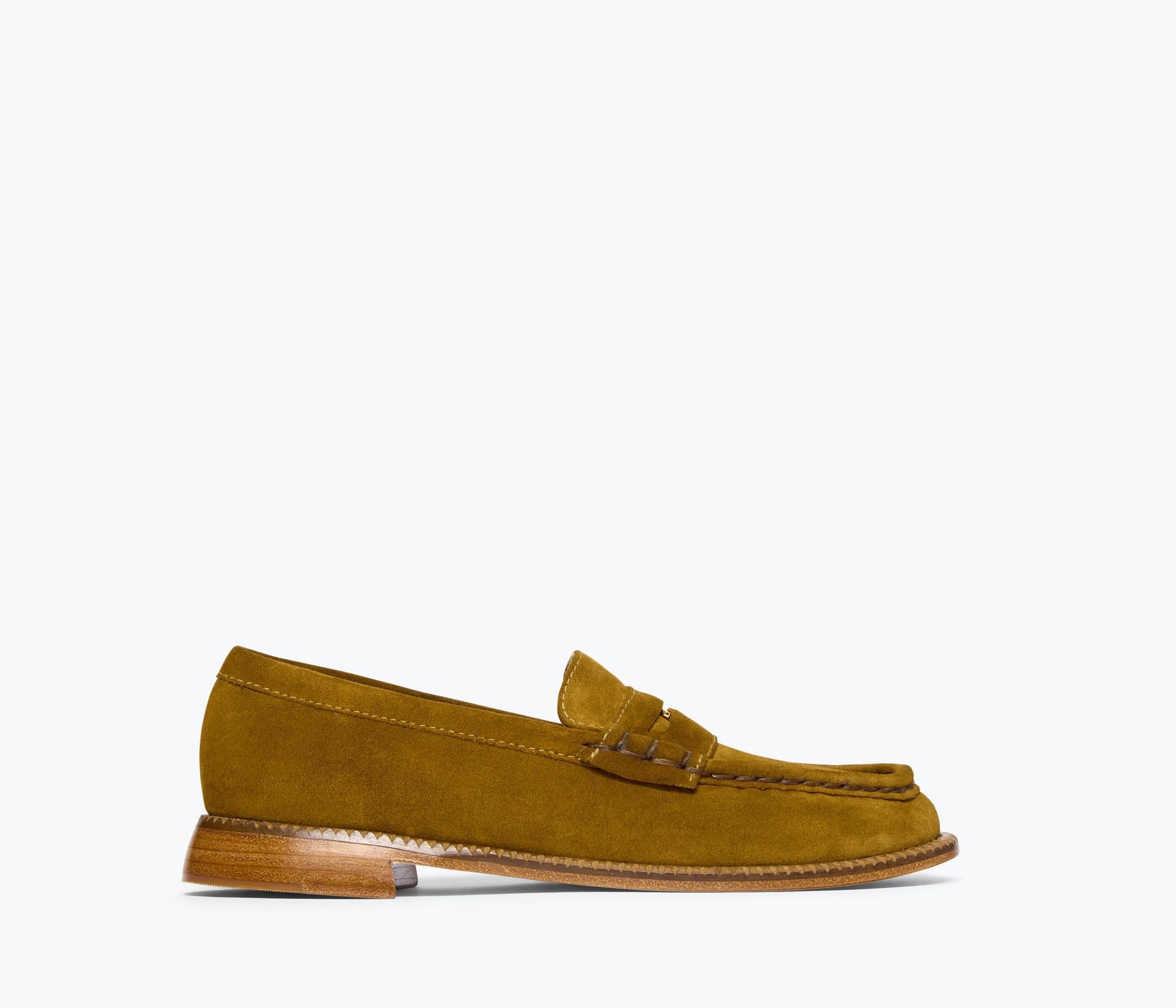 freda salvador elba bog suede loafer 