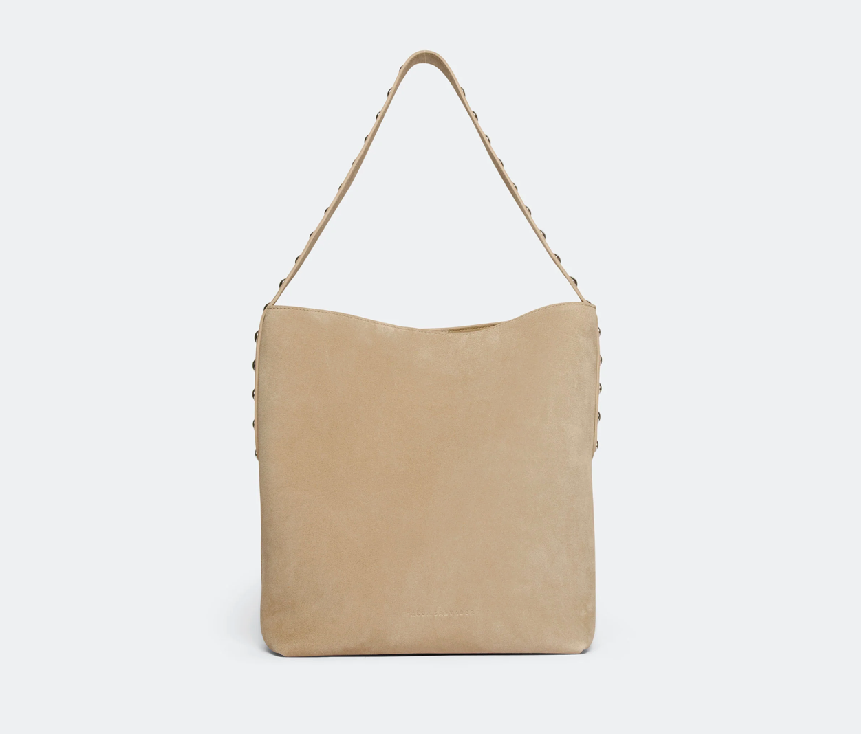 freda salvador stucco suede tote